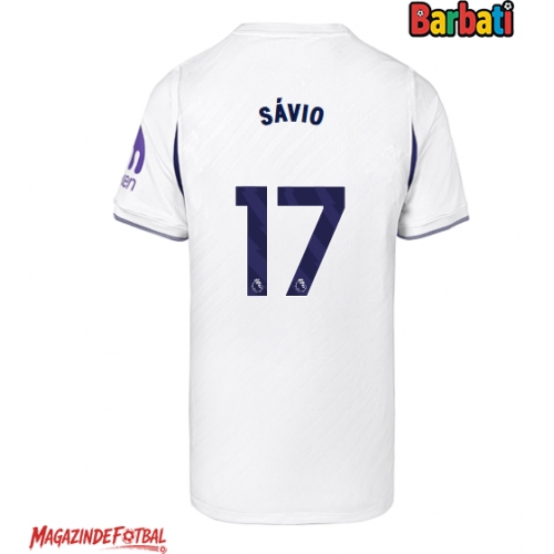 Tottenham Hotspur Savio #17 Tricou Fotbal Replică 2026-27 Barbati Acasa Tottenham Hotspur Savio #17 Tricou Fotbal Replică 2026-27 Barbati Acasa